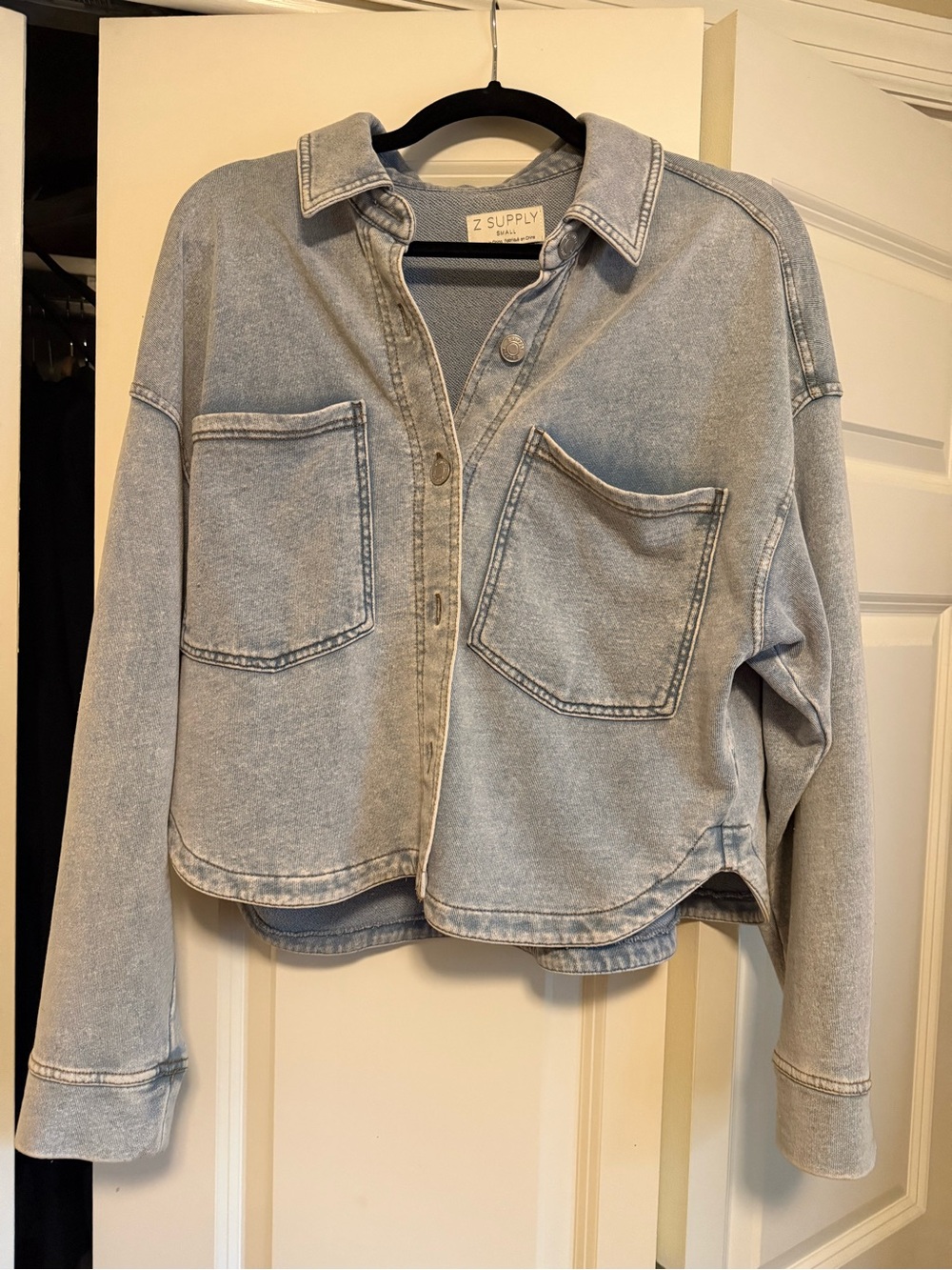 Z Supply All Day Knit Jacket with Front Pockets